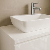 ENCIMERA DE LAVABO ATLANTIS BLANCO 140X46CM - 3