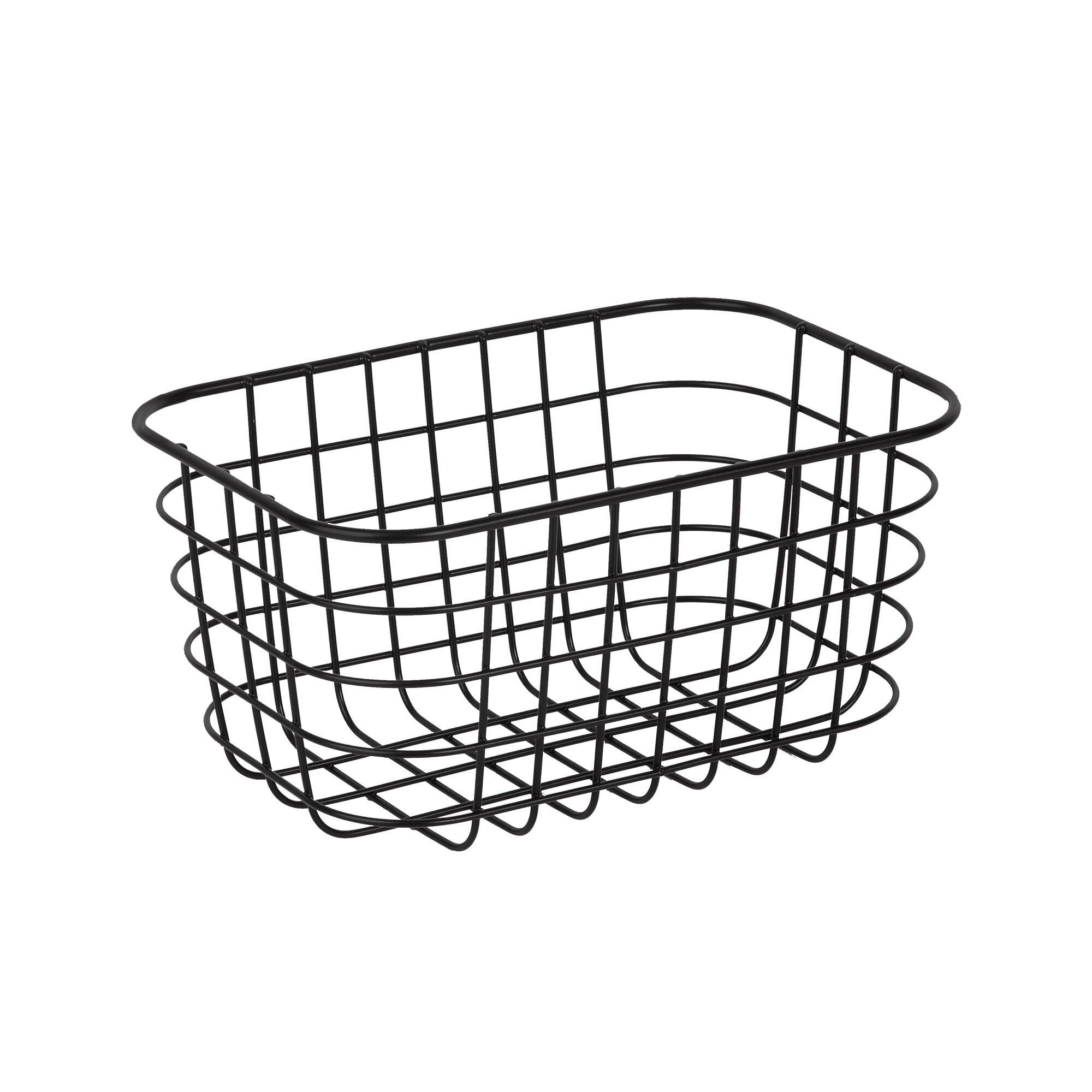 Cos organizare Sensea, 25 x 17.2 x 13 cm, negru