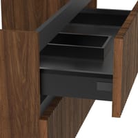 MUEBLE DE BAÑO NOVA GEO NOGAL 60X45CM ALISTONADO - 6