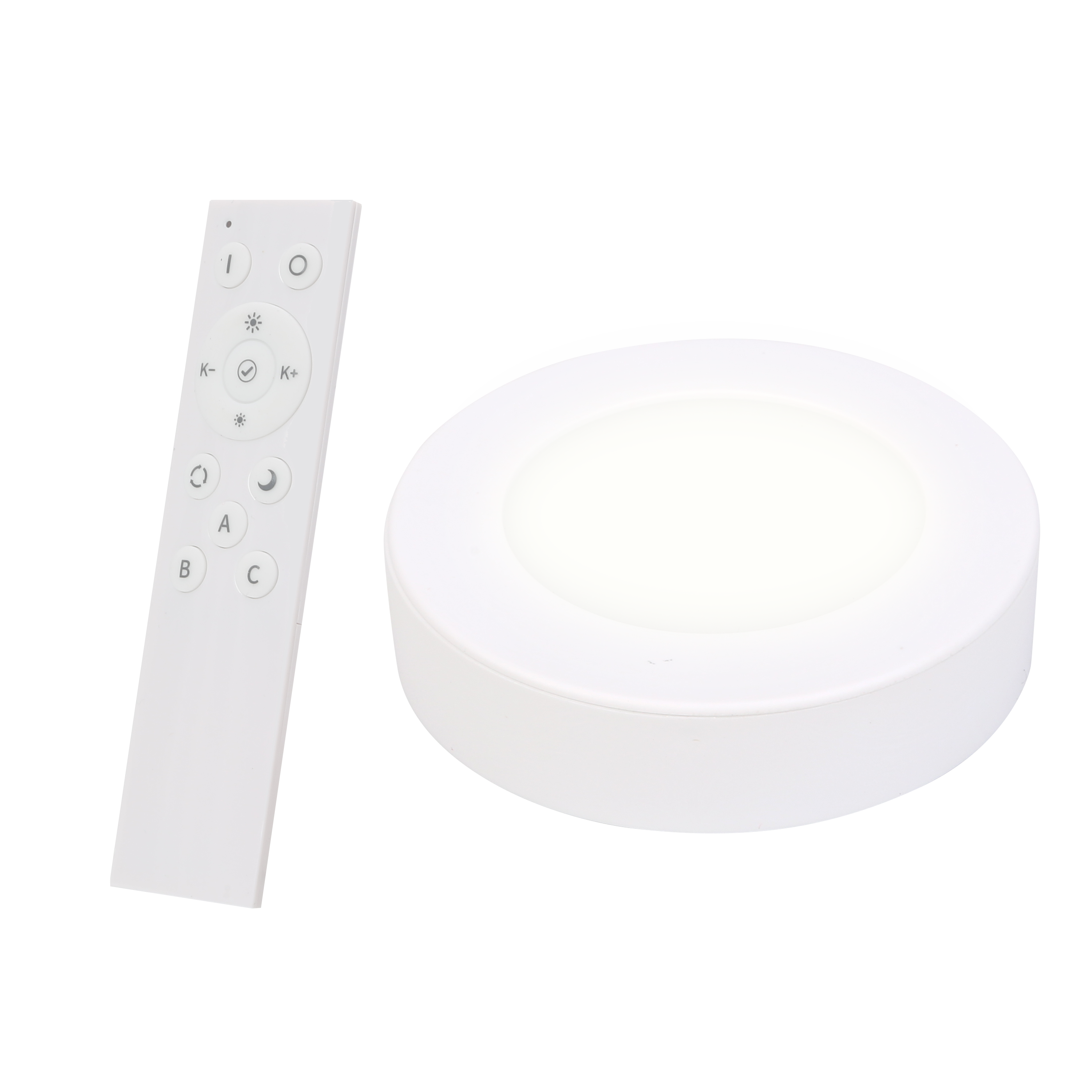 Spot Lakao LED et télécommande, blanc chaud /blanc froid, blanc INSPIRE - 2