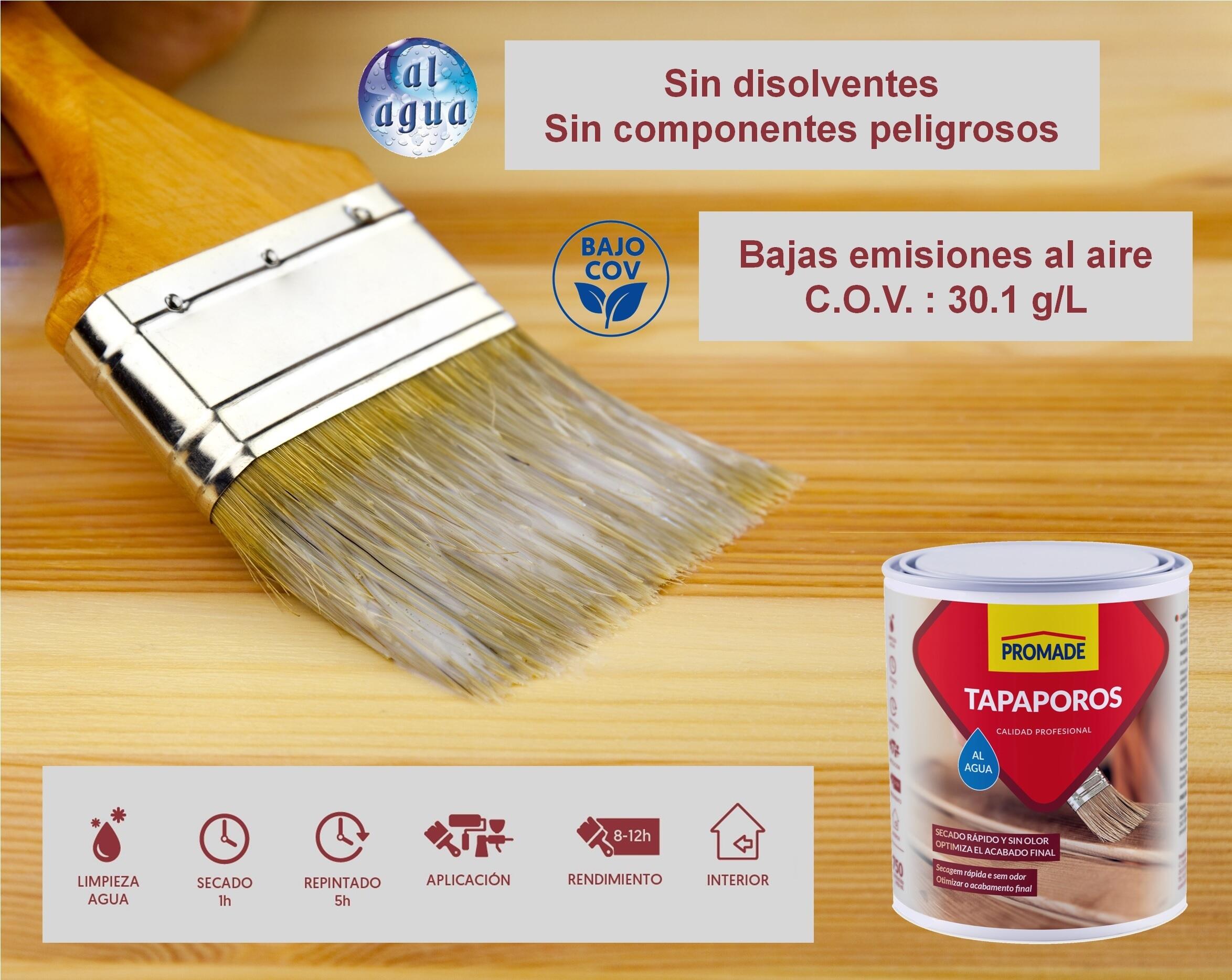 Tapa Poros Con Agua PROMADE de 2.5L - 4