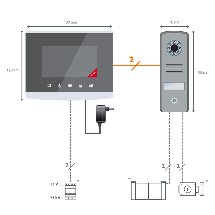 Visiophone filaire Extel