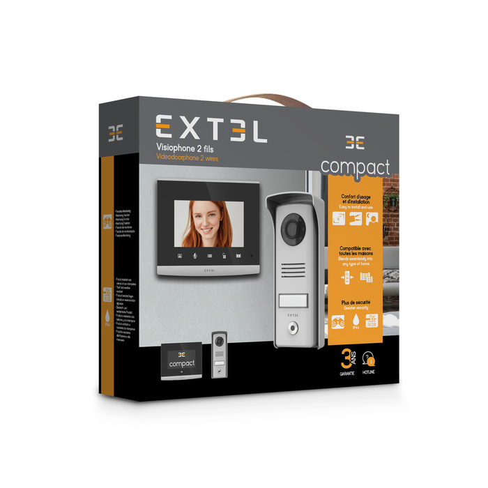Visiophone filaire EXTEL compact filaire | Leroy Merlin