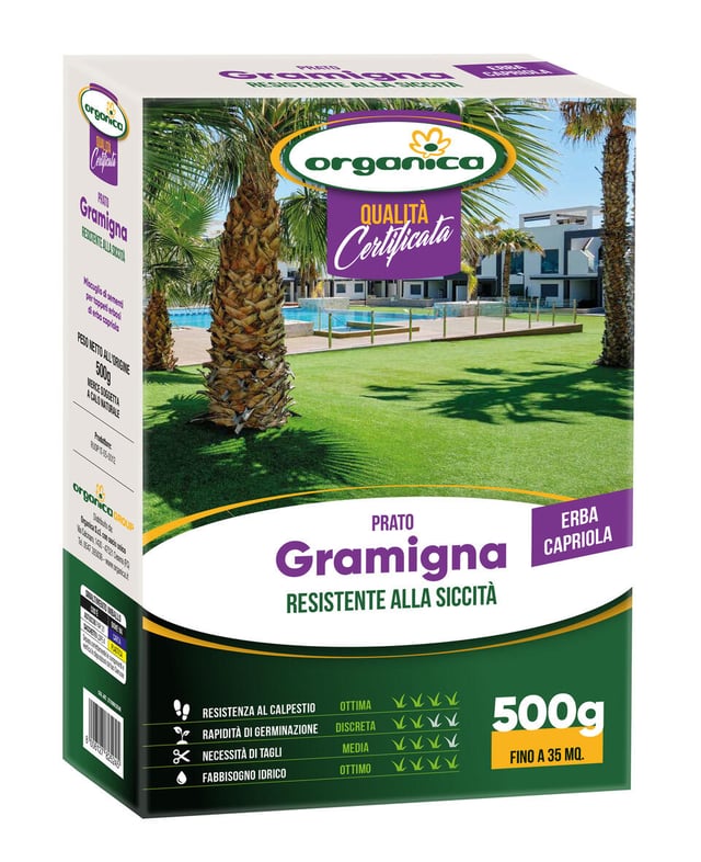 Seme per prato gramigna e capriola 0.5 kg