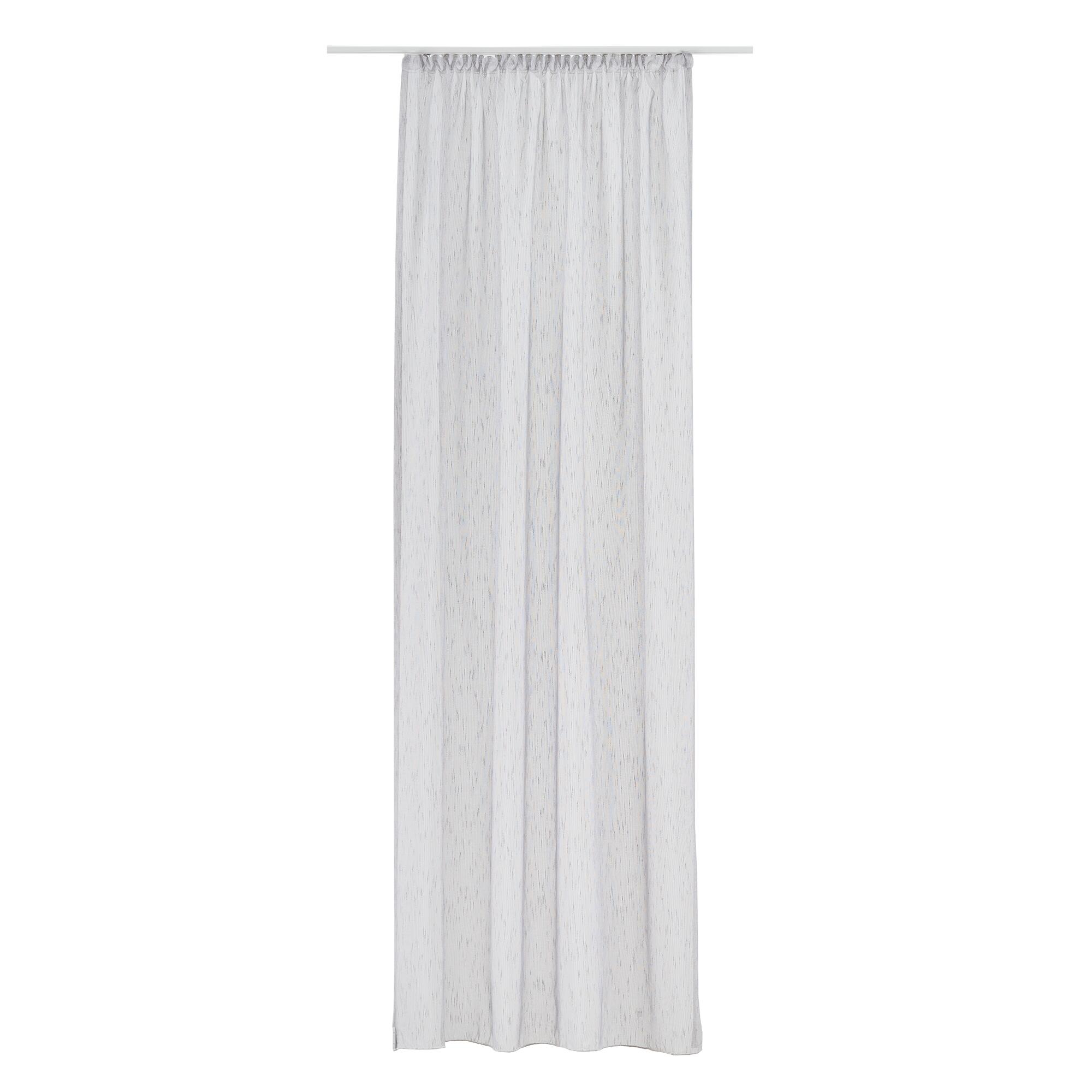 Perdea 300 x 260 cm Perseide, model uni, cu rejansa, gri