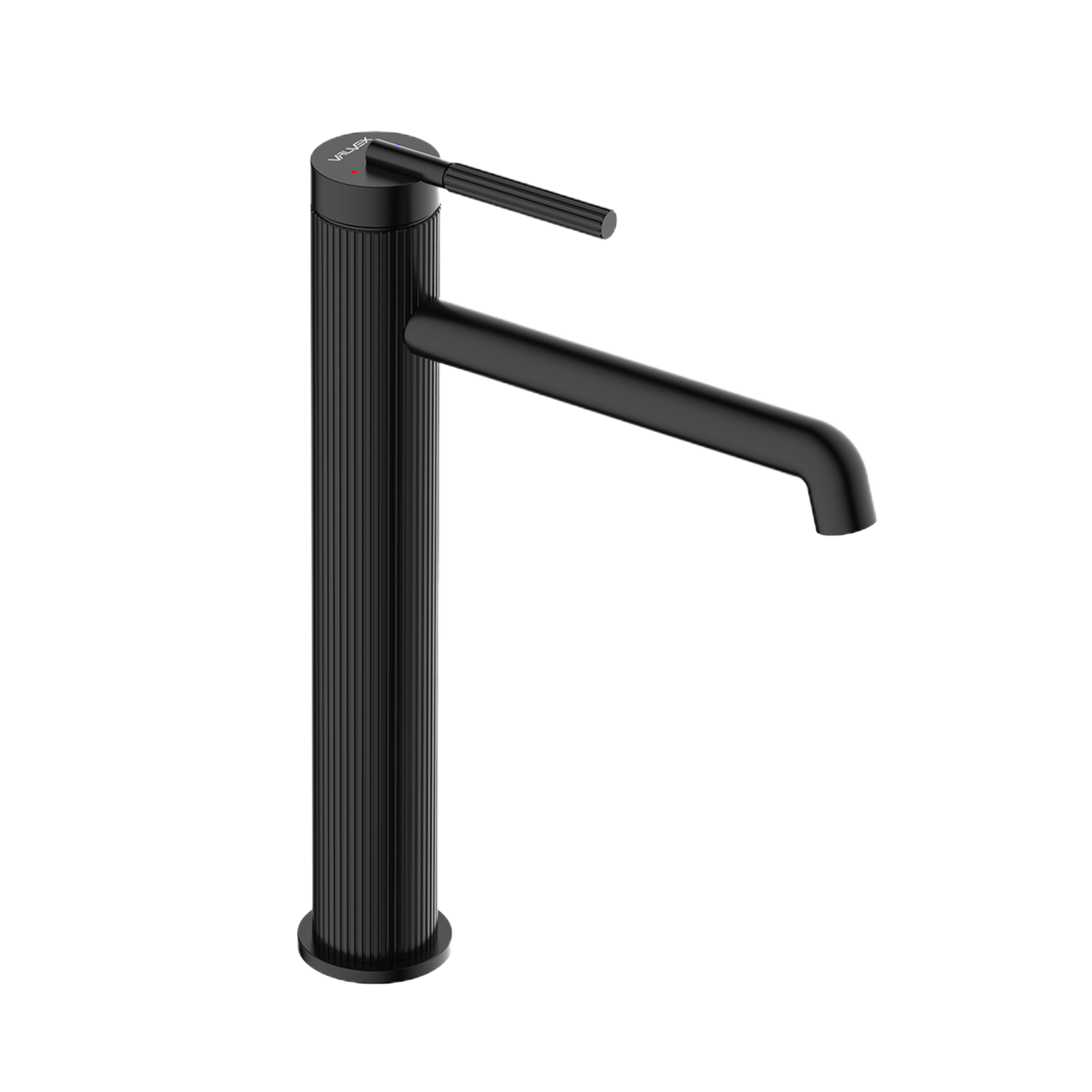 Bateria umywalkowa wysoka Elgreco 9 l/min czarna Valvex