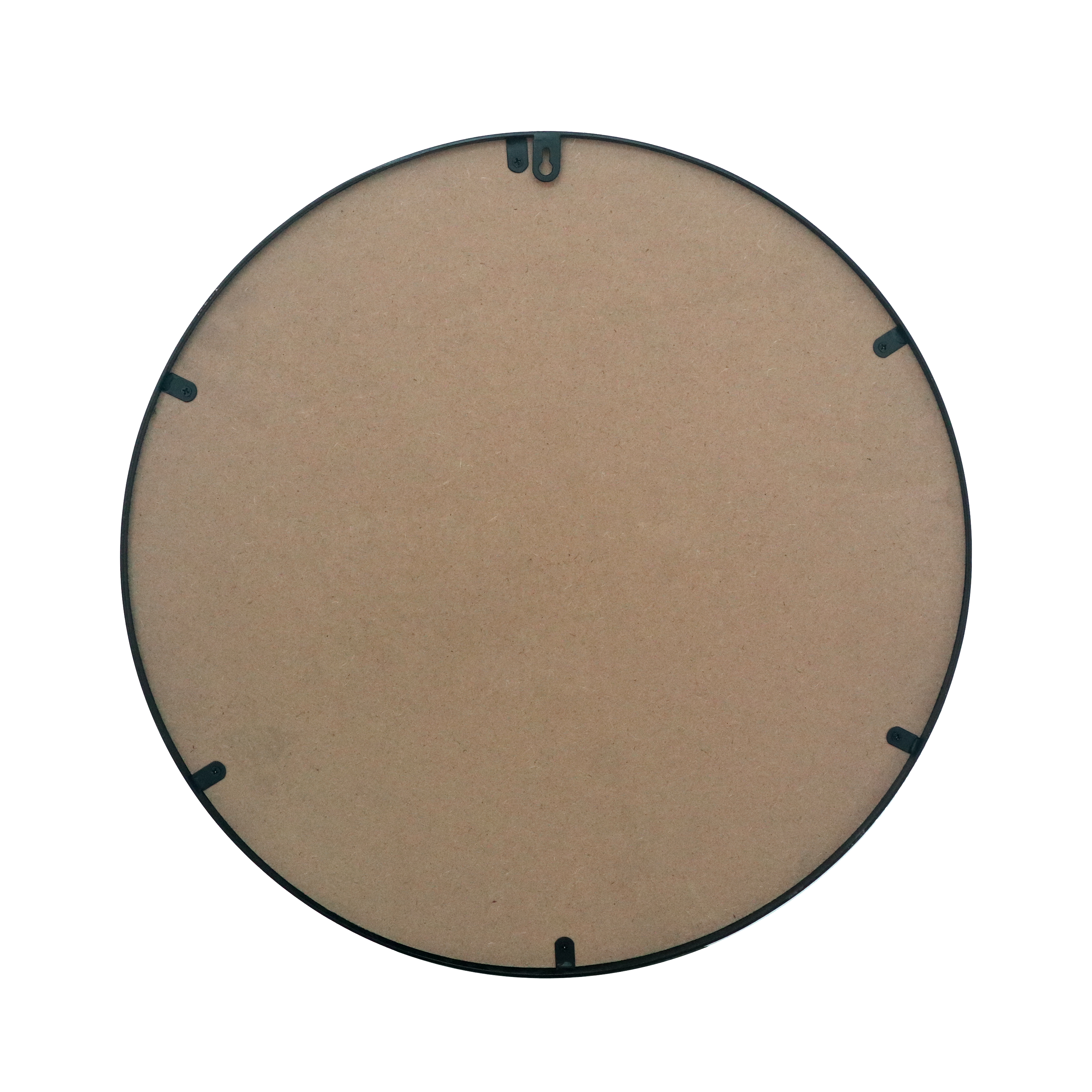 Specchio CIRCLE tondo in metallo nero Ø 51 cm INSPIRE - 4