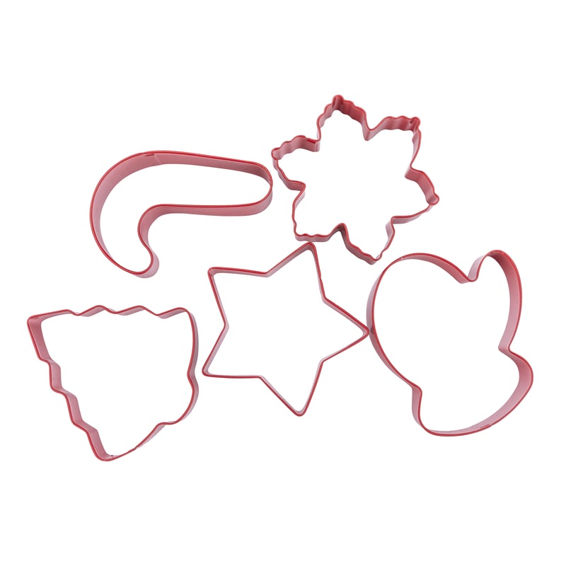 6 wykrywaczy do pierników i ciastek czerwone świąteczne