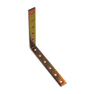 Piastra Angolare STANDERS In Acciaio Zincato Bronzo L 150 X H 20 X Sp 4 - Foto 7