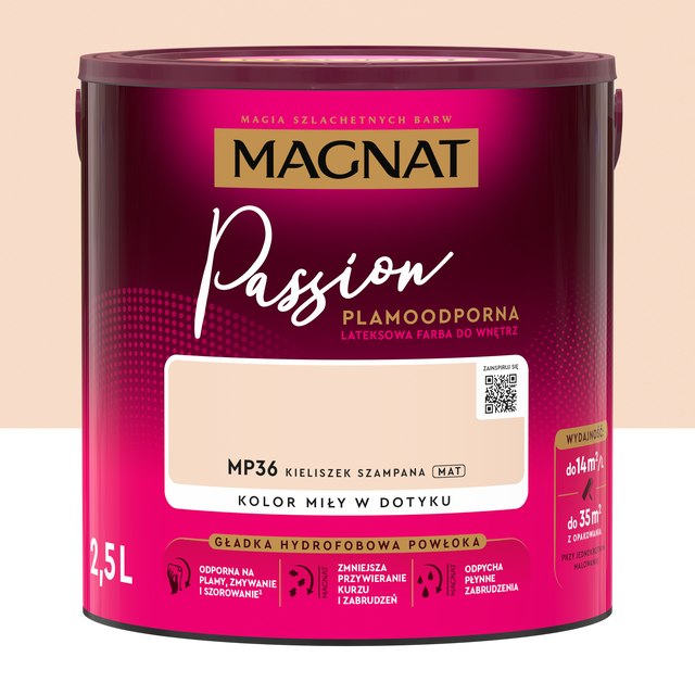 Farba Magnat Passion Kieliszek szampana 2.5 l