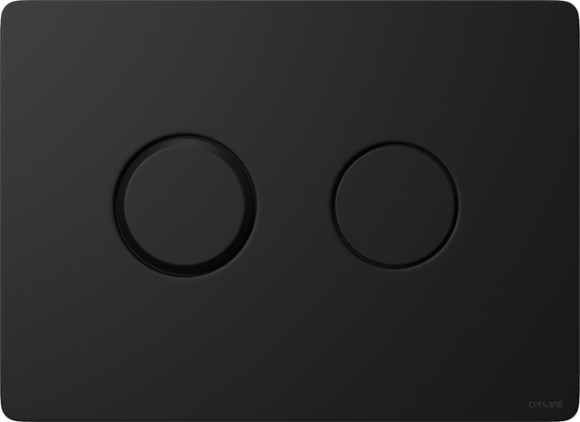 Przycisk spłukujący do stelaża Sido Czarny mat Cersanit