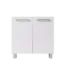 MUEBLE DE BAÑO ECO BLANCO 80X45CM 2 PUERTAS - 5
