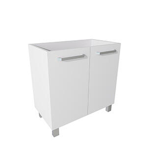 MUEBLE DE BAÑO ECO BLANCO 80X45CM 2 PUERTAS - 3
