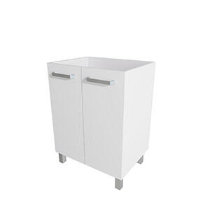 MUEBLE DE BAÑO ECO BLANCO 70X45CM 2 PUERTAS - 4