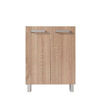 MUEBLE DE BAÑO ECO ROBLE 60X45CM 2 PUERTAS - 5