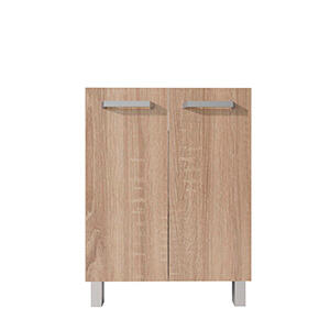 MUEBLE DE BAÑO ECO ROBLE 60X45CM 2 PUERTAS - 5