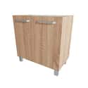 MUEBLE DE BAÑO ECO ROBLE 80X45CM 2 PUERTAS - 4