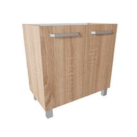 MUEBLE DE BAÑO ECO ROBLE 80X45CM 2 PUERTAS - 3