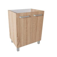 MUEBLE DE BAÑO ECO ROBLE 60X45CM 2 PUERTAS - 3