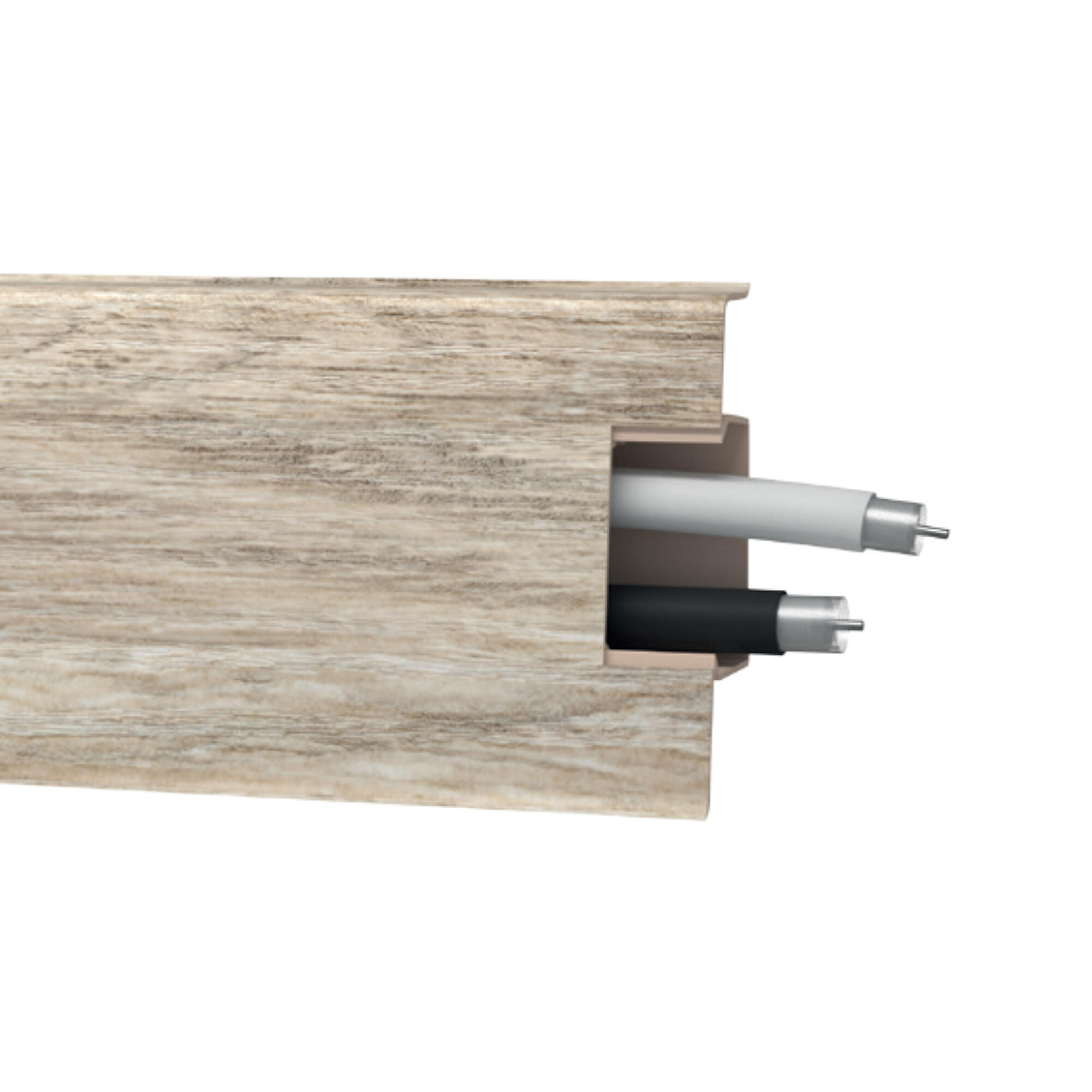 Plinta din PVC, 2500 x 60 mm, Mack 60.03 stejar Loft