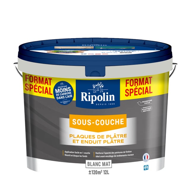 Sous-couche plaque de plâtre 12 L - RIPOLIN