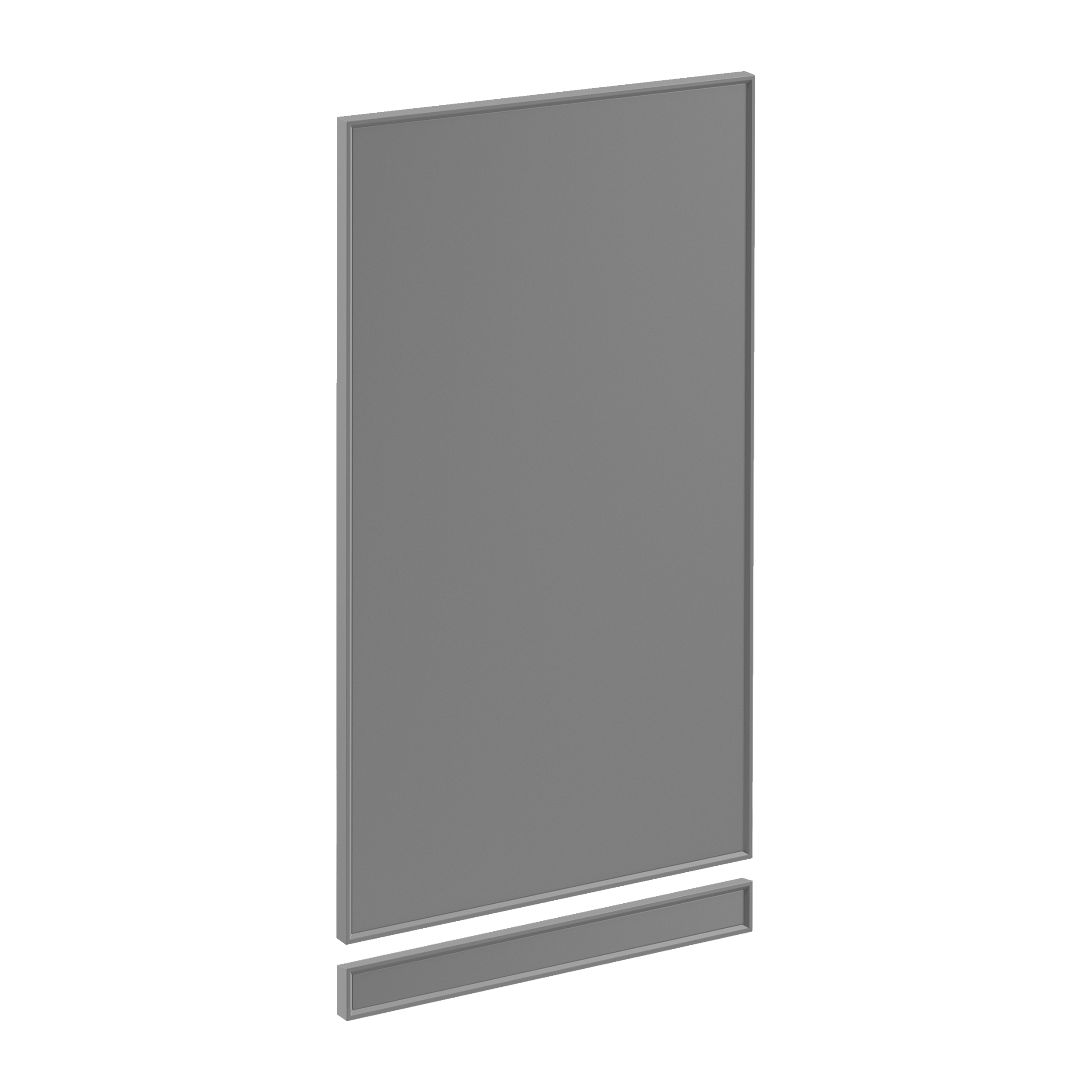 Front zmywarki FDSH45/77 Kobo szary
