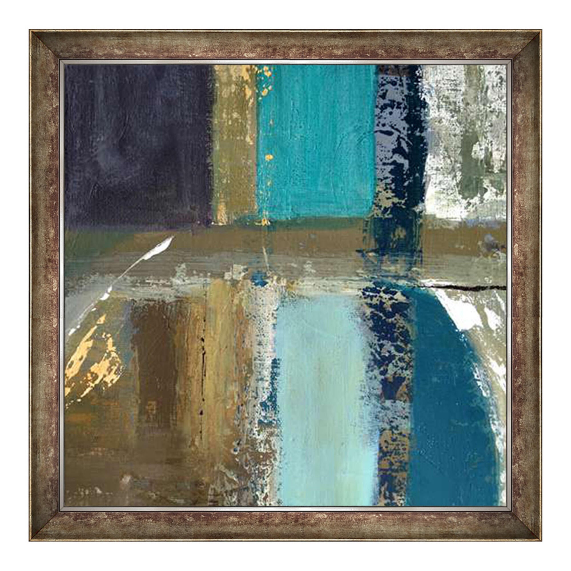 Tablou inramat Abstract I, 69 x 69 cm
