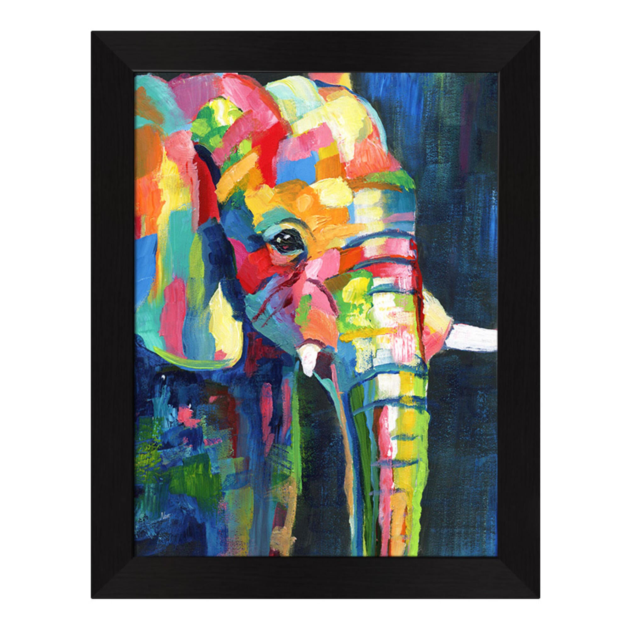 Tablou inramat Elefant, 30 x 40 cm