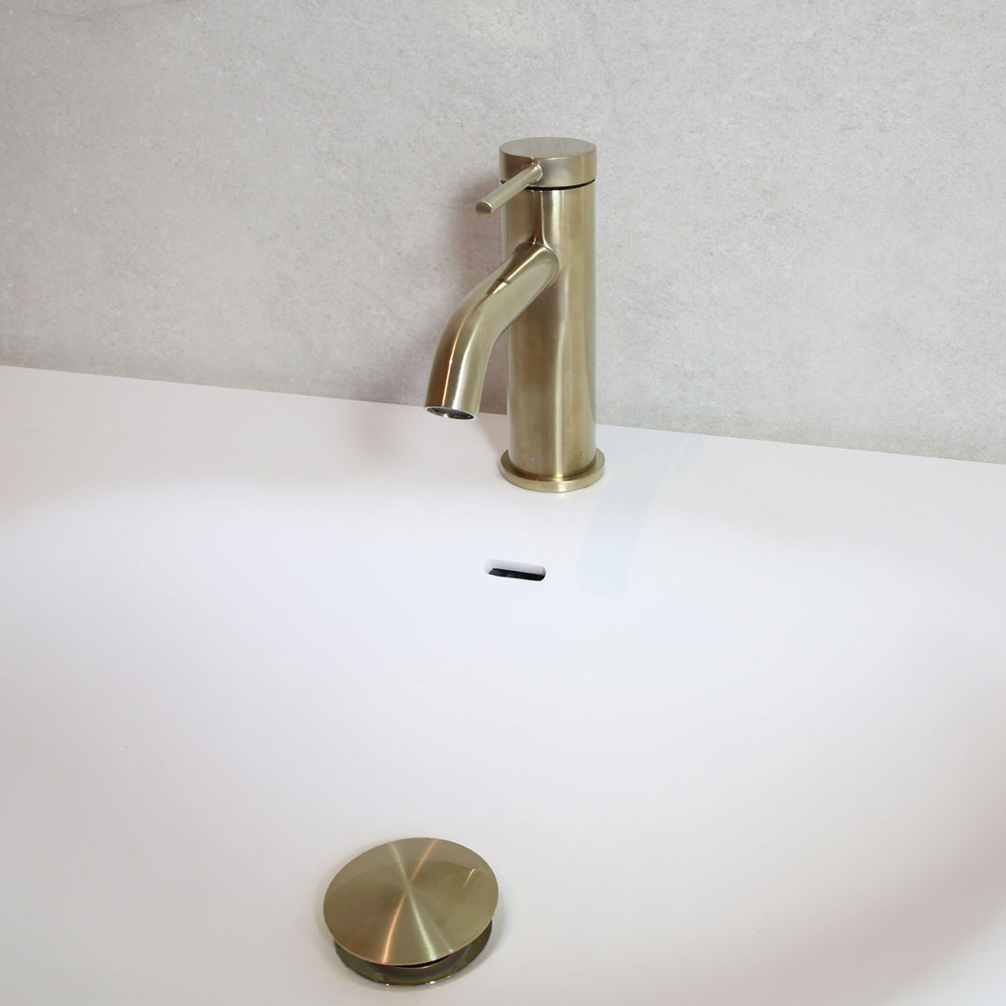 Mitigeur lavabo bas - Or brossé - Lollipop - 2