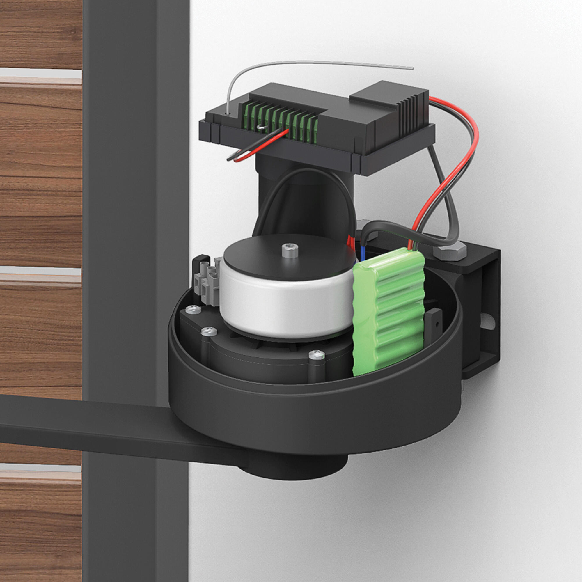 Bateria emergência para motorização AVIDENS 24V - 2