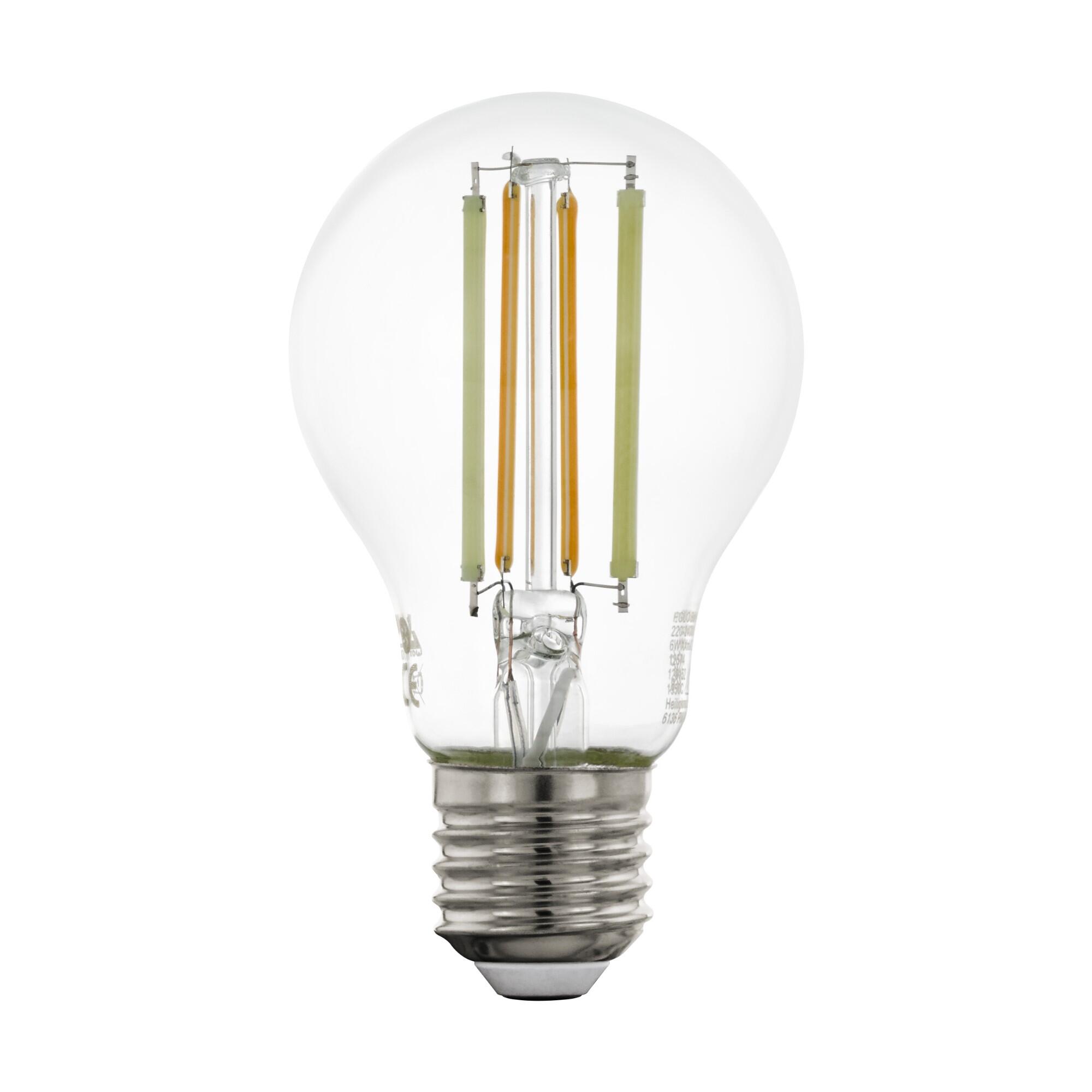 Bec LED Eglo Connect, E27, A60, RGB, dimabil, 6 W, 806 lm
