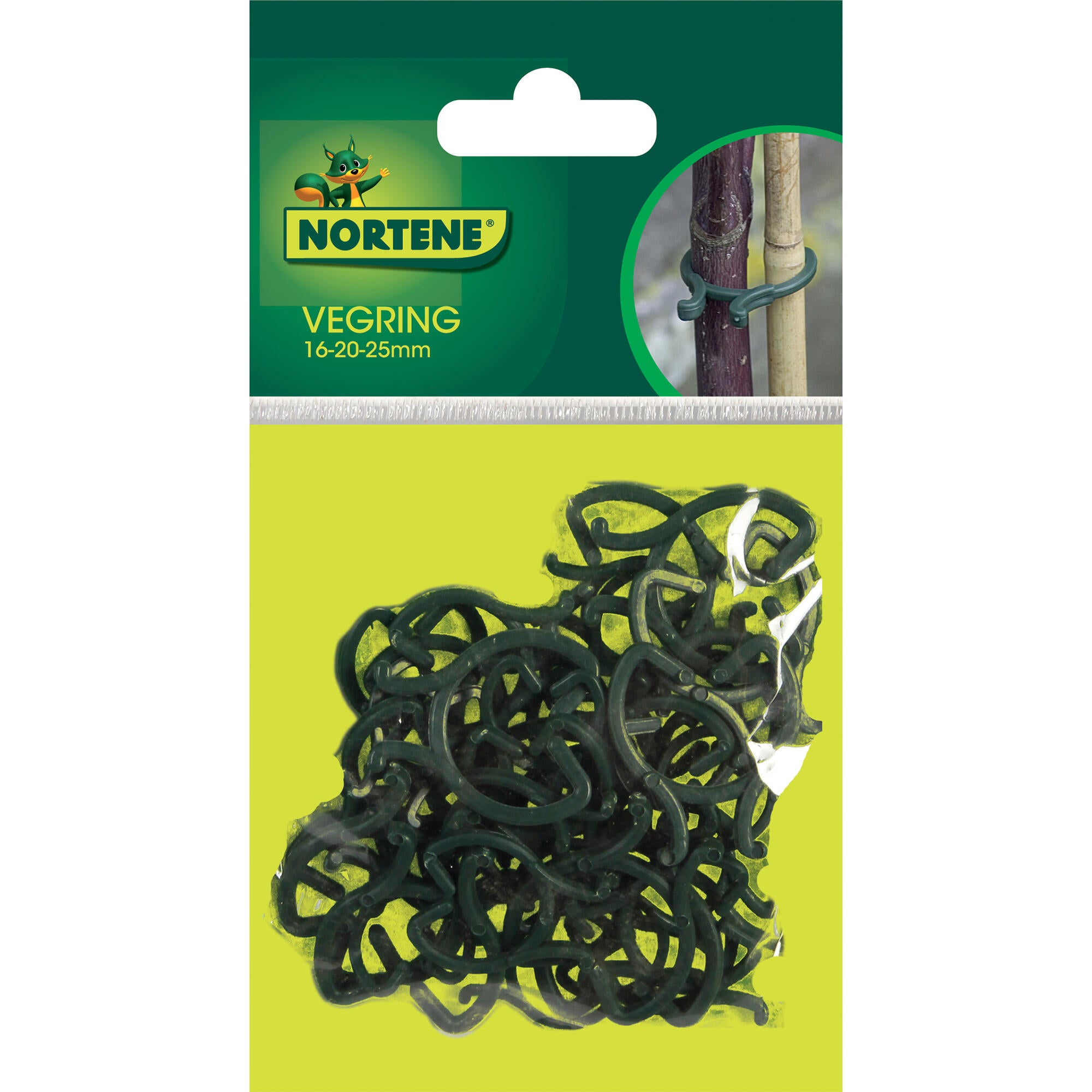 Set clipsuri pentru rosii Nortene, plastic, 24 bucati 24buc