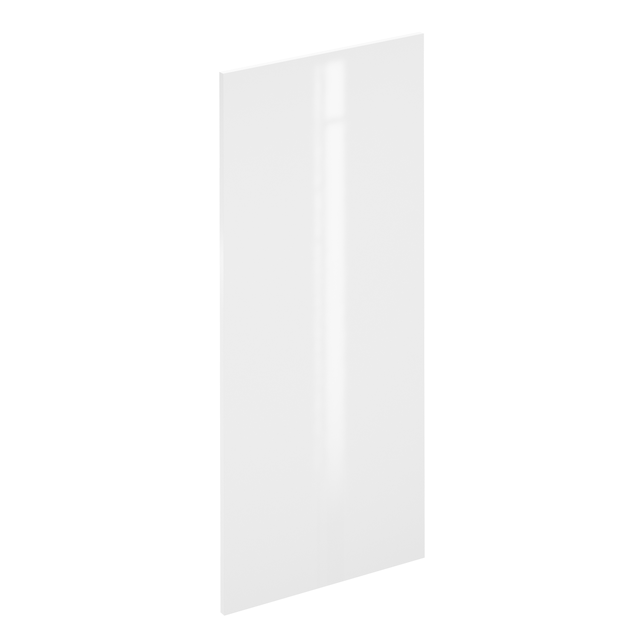 Costado para mueble de cocina Tokyo blanco brillo H 137.6 x L 60 cm