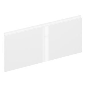 Façade de tiroir de cuisine Tokyo blanc brillant H.38.1 x l.89.7 cm