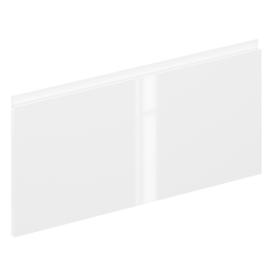 Façade de tiroir de cuisine Tokyo blanc brillant H.38.1 x l.79.7 cm