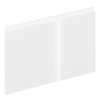 Frente de cajón de cocina Tokyo blanco brillo H 38.4 x L 60 cm