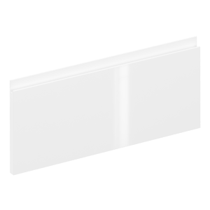 Façade de tiroir de cuisine Tokyo blanc brillant H.25.3 x l.59.7 cm