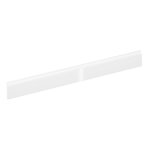 Façade de tiroir de cuisine Tokyo blanc brillant H.12.5 x l.119.7 cm