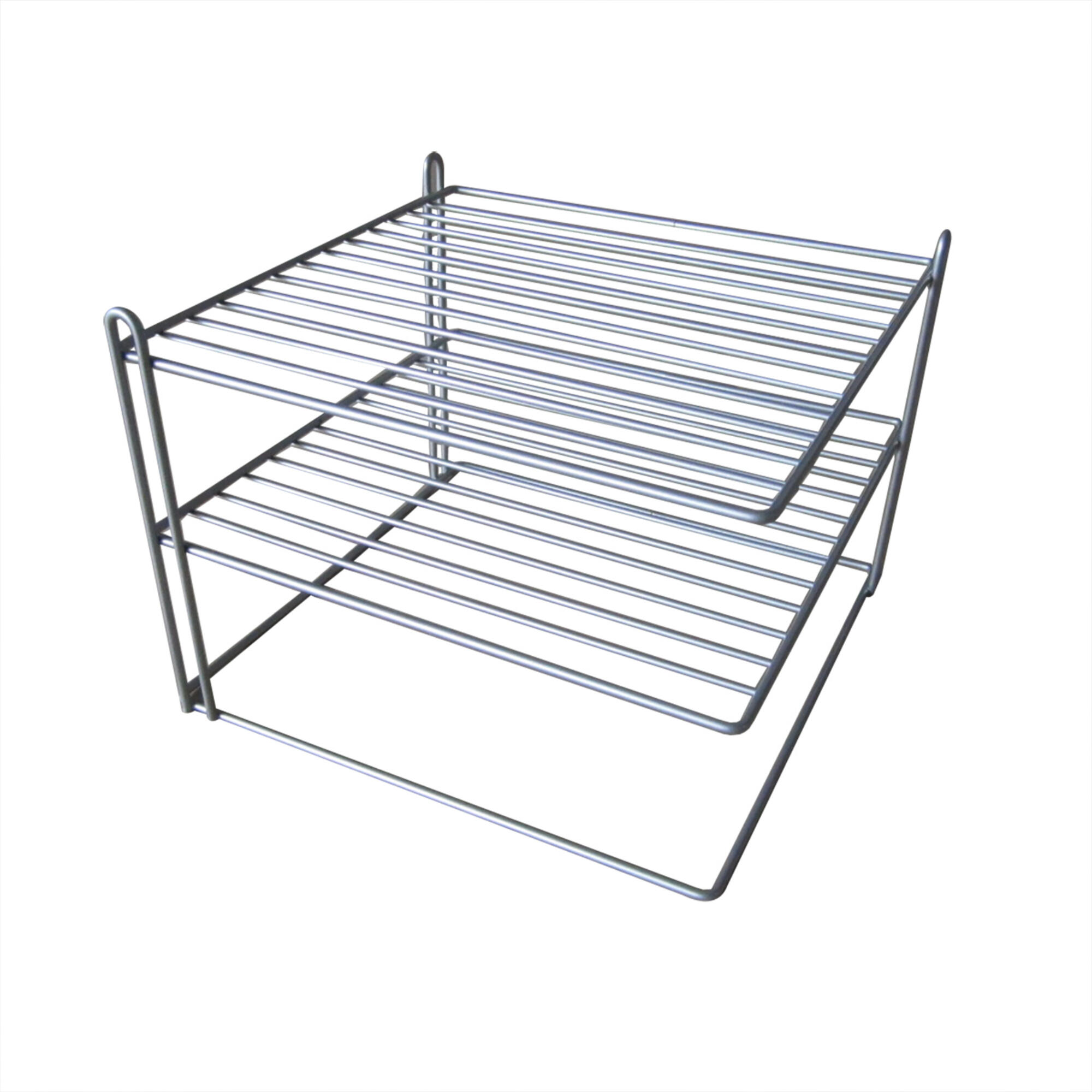ryoryo Suport farfurii, din metal, 25 x 25 x 19 cm, gri | Leroy Merlin