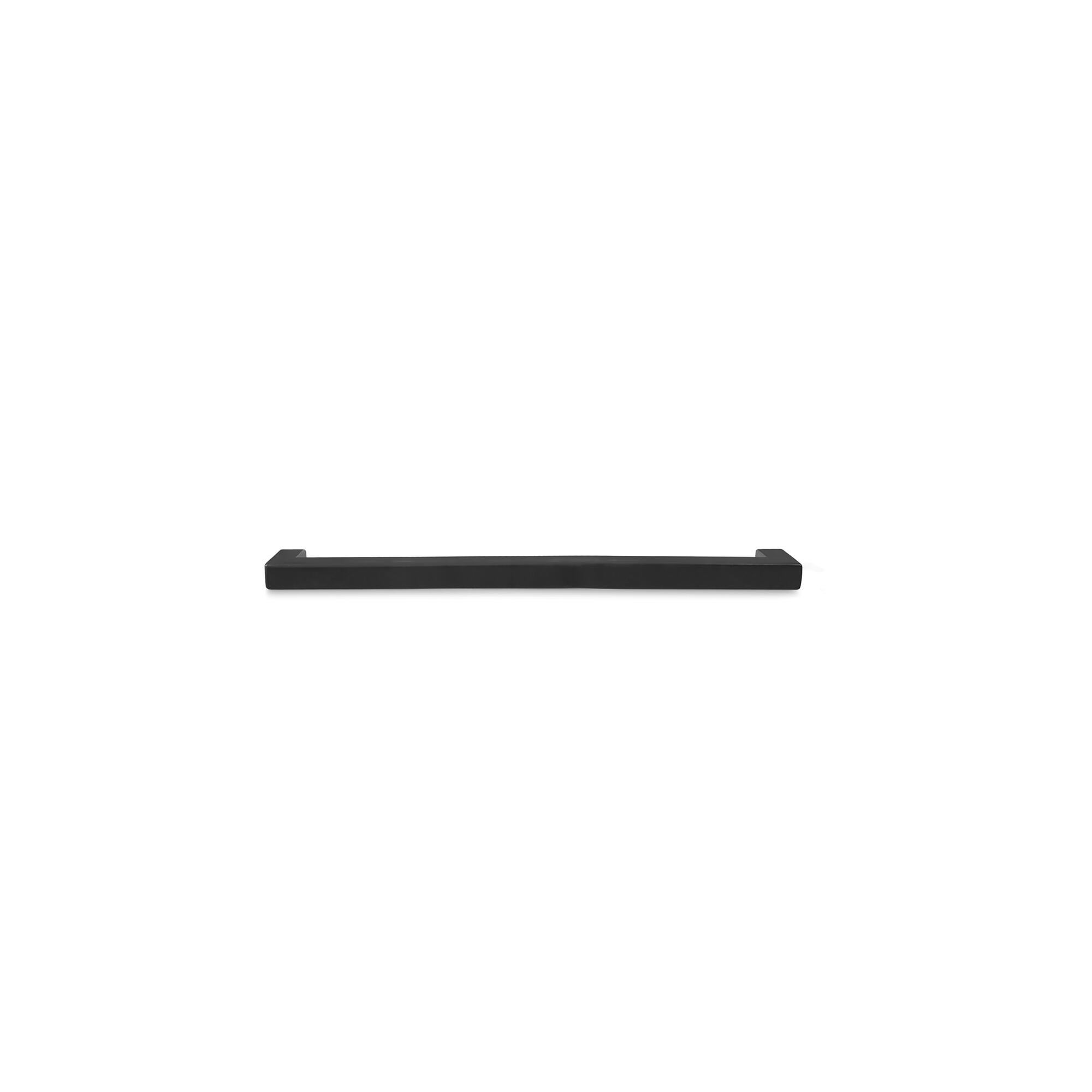 Bara fixa Delinia, din metal, 45 x 3.6 x 1.6 cm, negru