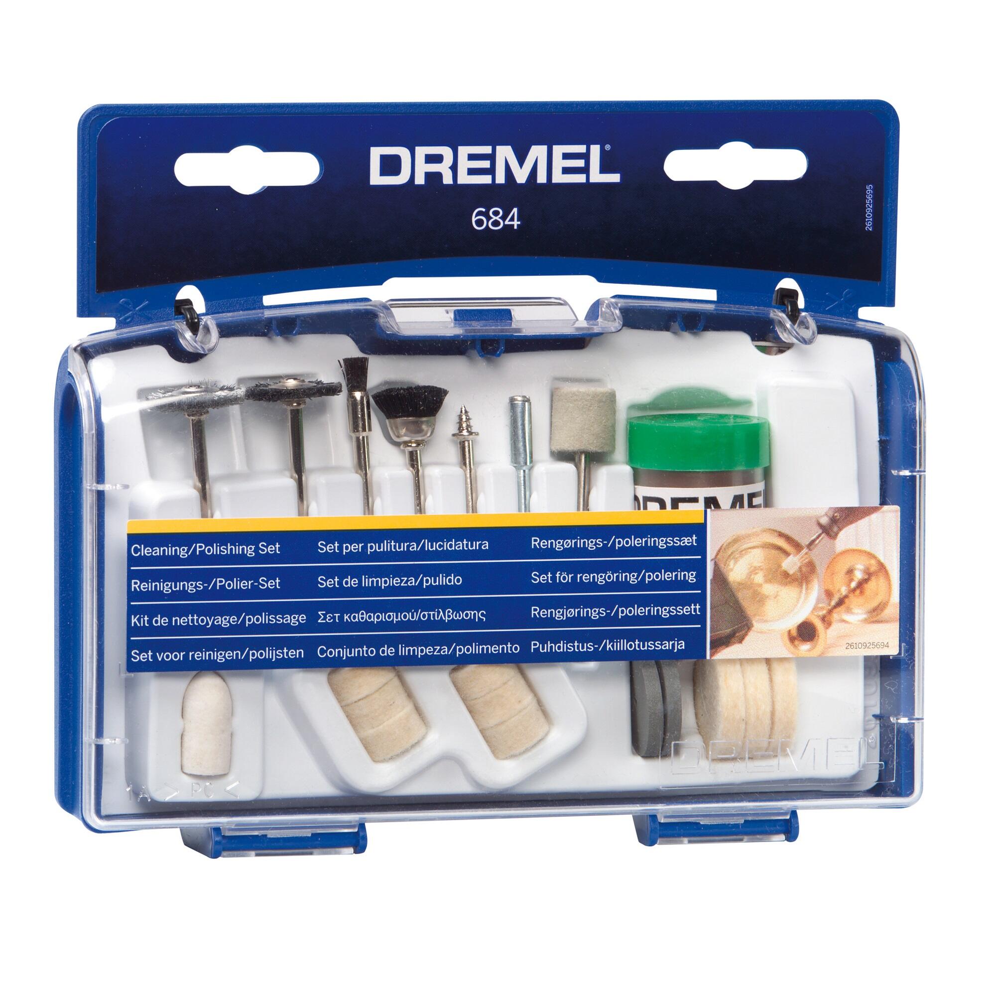 Set 20 mini piese Dremel pentru polizare si lustruire 20buc