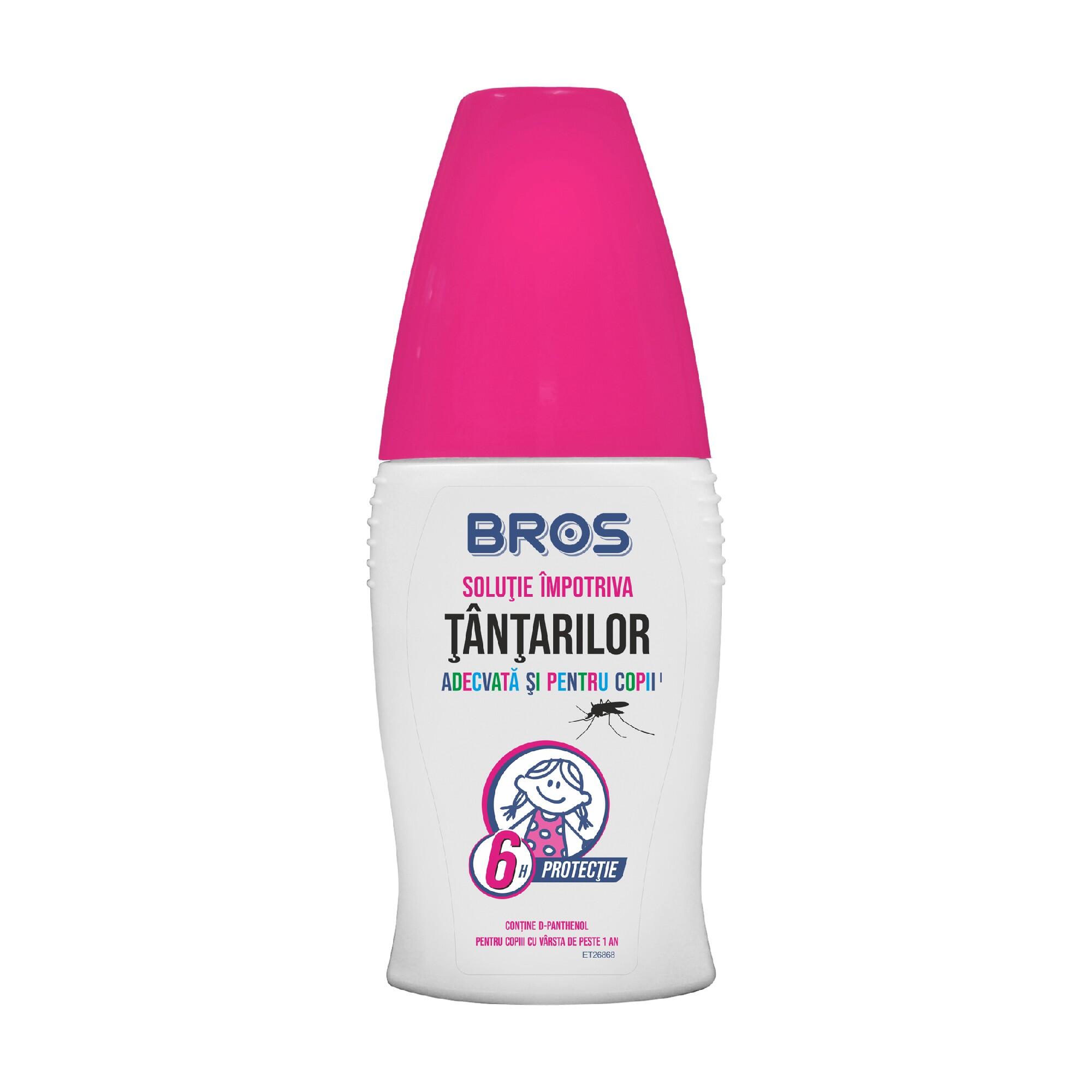 Lotiune impotriva tantarilor, pentru copii, Bros, 50 ml