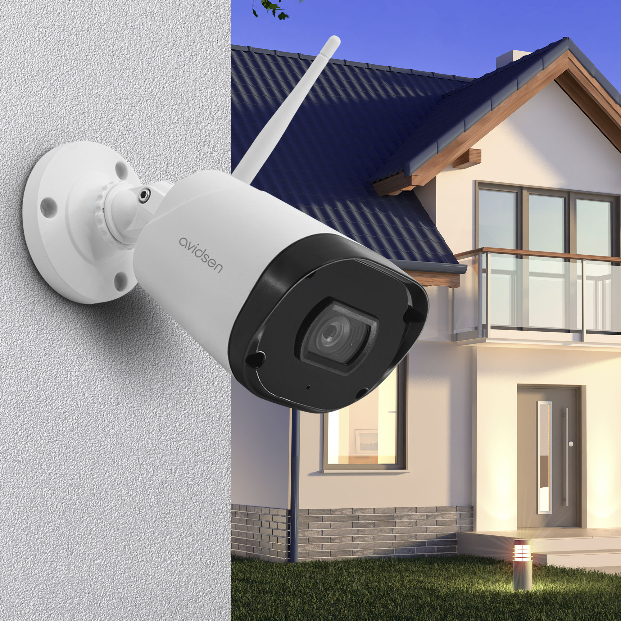 Caméra de surveillance secteur wifi AVIDSEN Homecam - 2