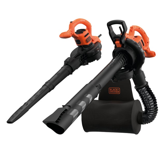 Aspiratore soffiatore elettrico BLACK + DECKER BEBLV260-QS, 2900 W