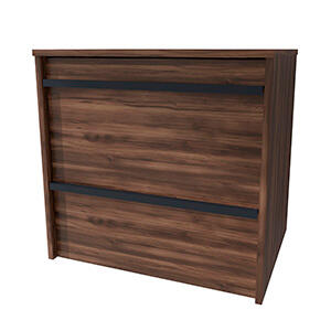 MUEBLE DE BAÑO EMOTION 60CM ROBLE OSCURO - 4