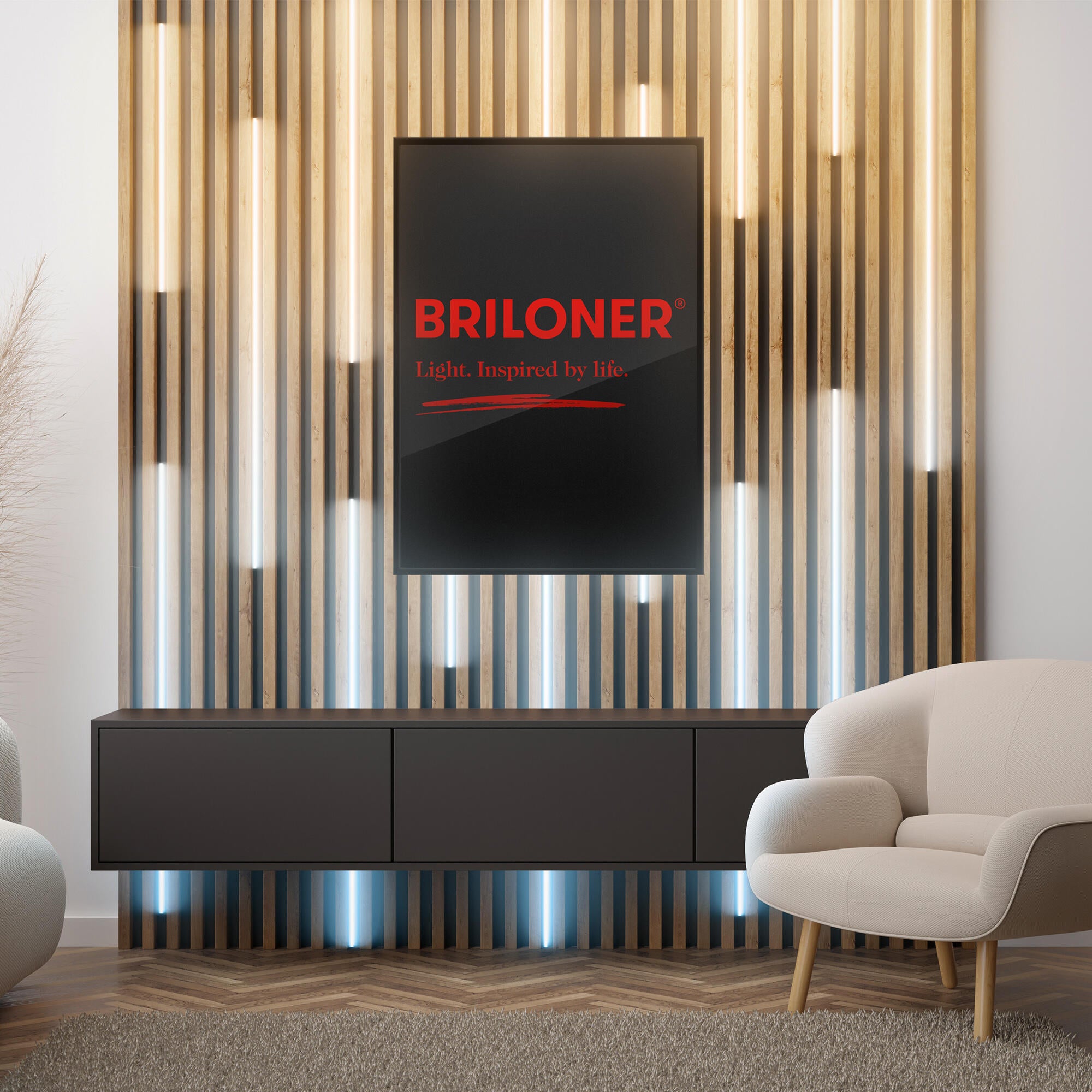 Striscia led Pimp your panel 2.625m luce bianco naturale BRILONER - 3