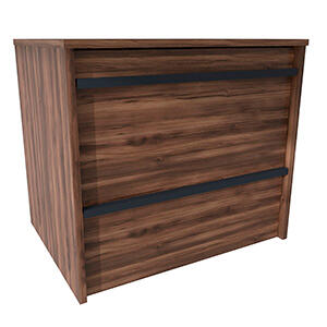 MUEBLE DE BAÑO EMOTION 60CM ROBLE OSCURO - 3