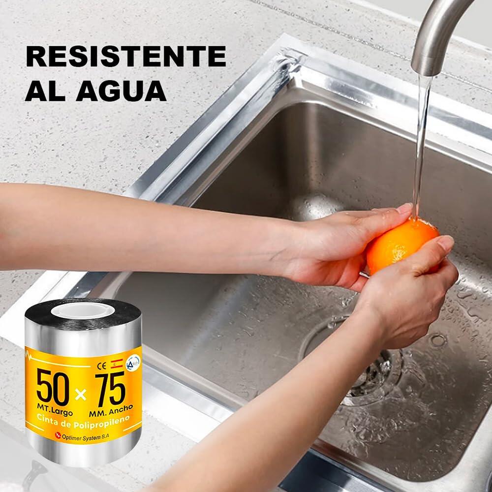 Cinta metalizada Polyf IX 0,075x50 m - 6