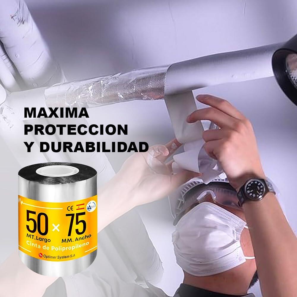 Cinta metalizada Polyf IX 0,075x50 m - 5