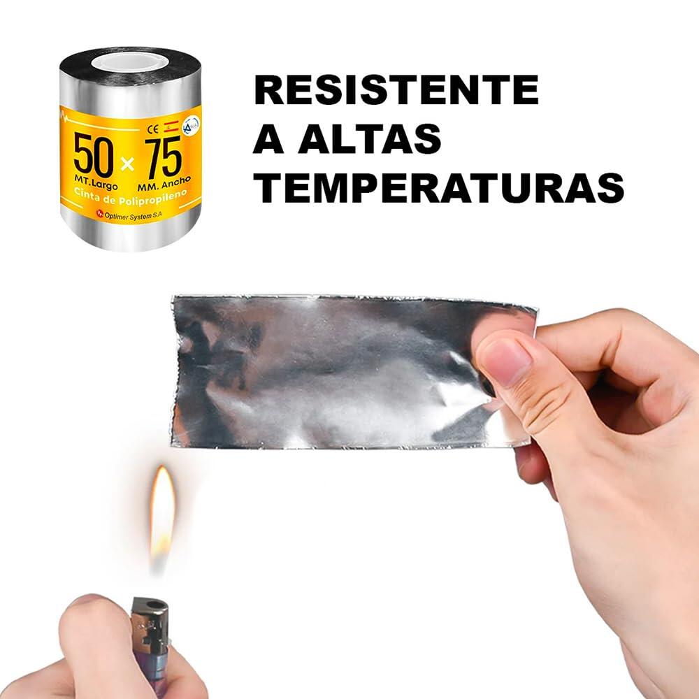 Cinta metalizada Polyf IX 0,075x50 m - 2